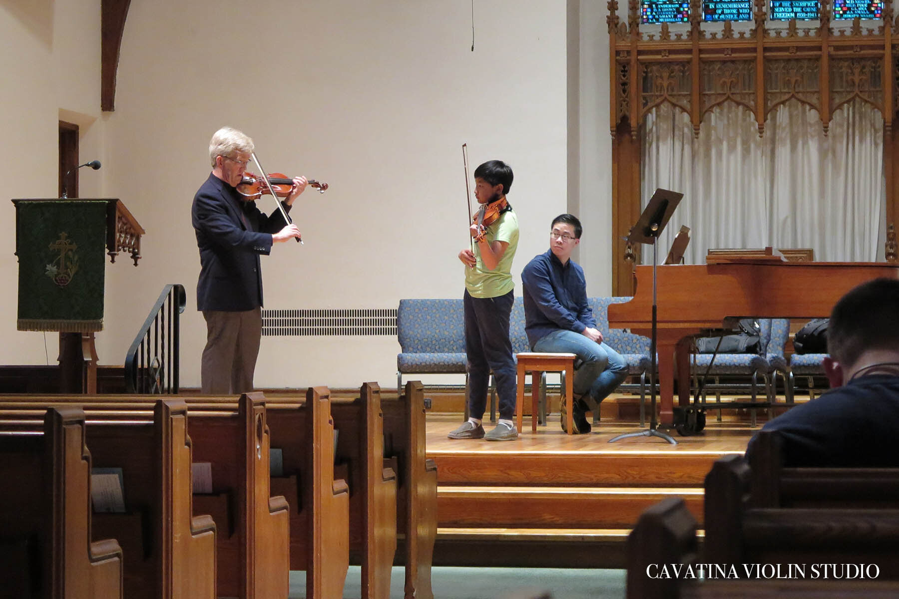 Cavatina Violin Studio Guest Artist Masterclass with Mel Martin