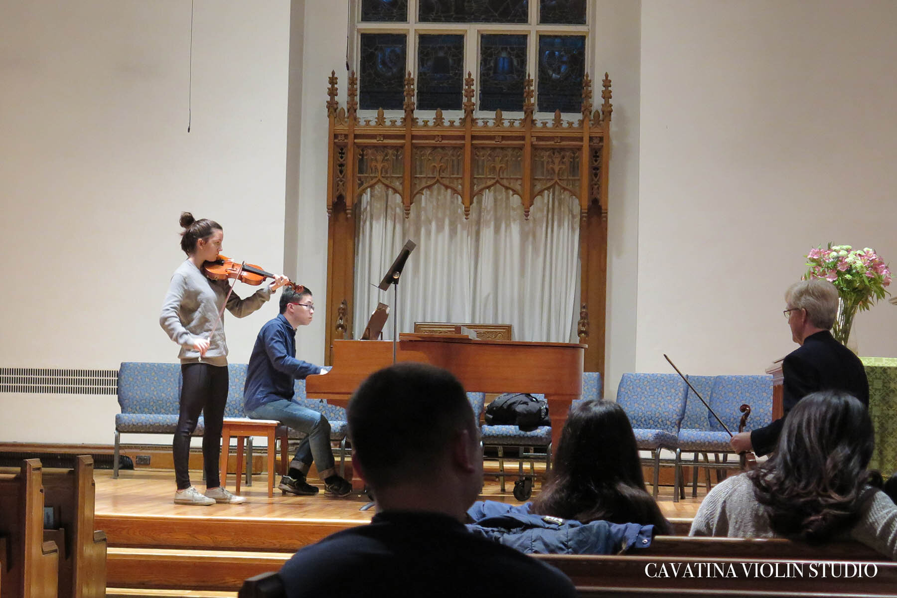 Cavatina Violin Studio Guest Artist Masterclass with Mel Martin