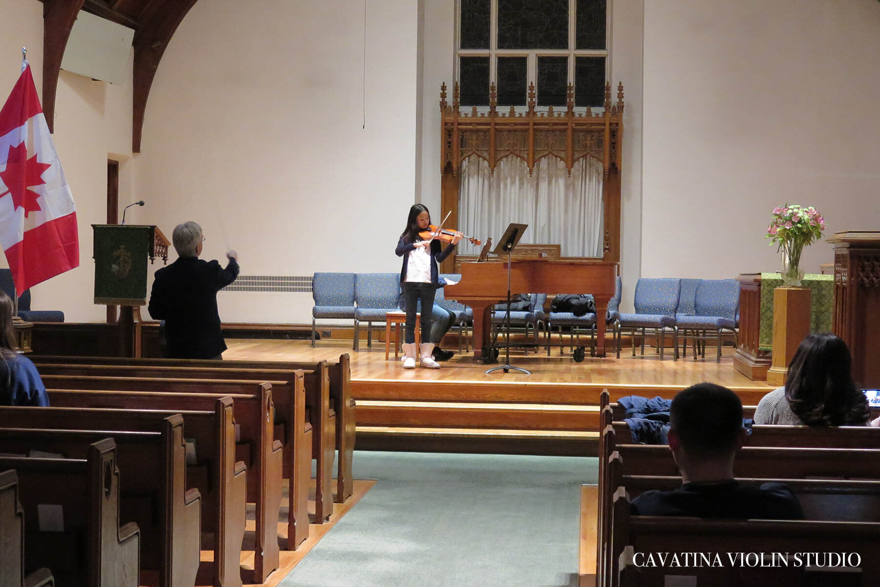 Cavatina Violin Studio Guest Artist Masterclass with Mel Martin