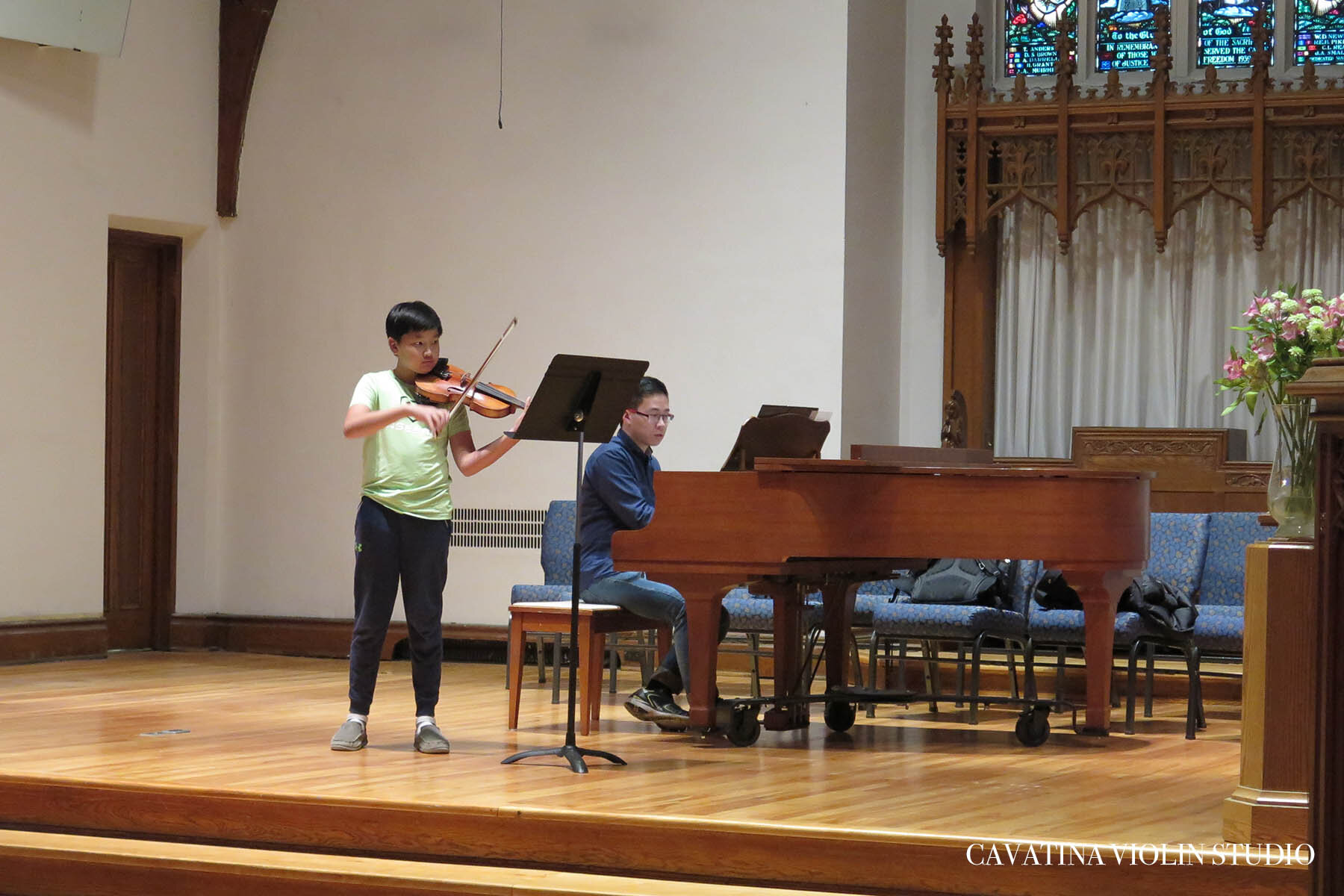 Cavatina Violin Studio Guest Artist Masterclass with Mel Martin