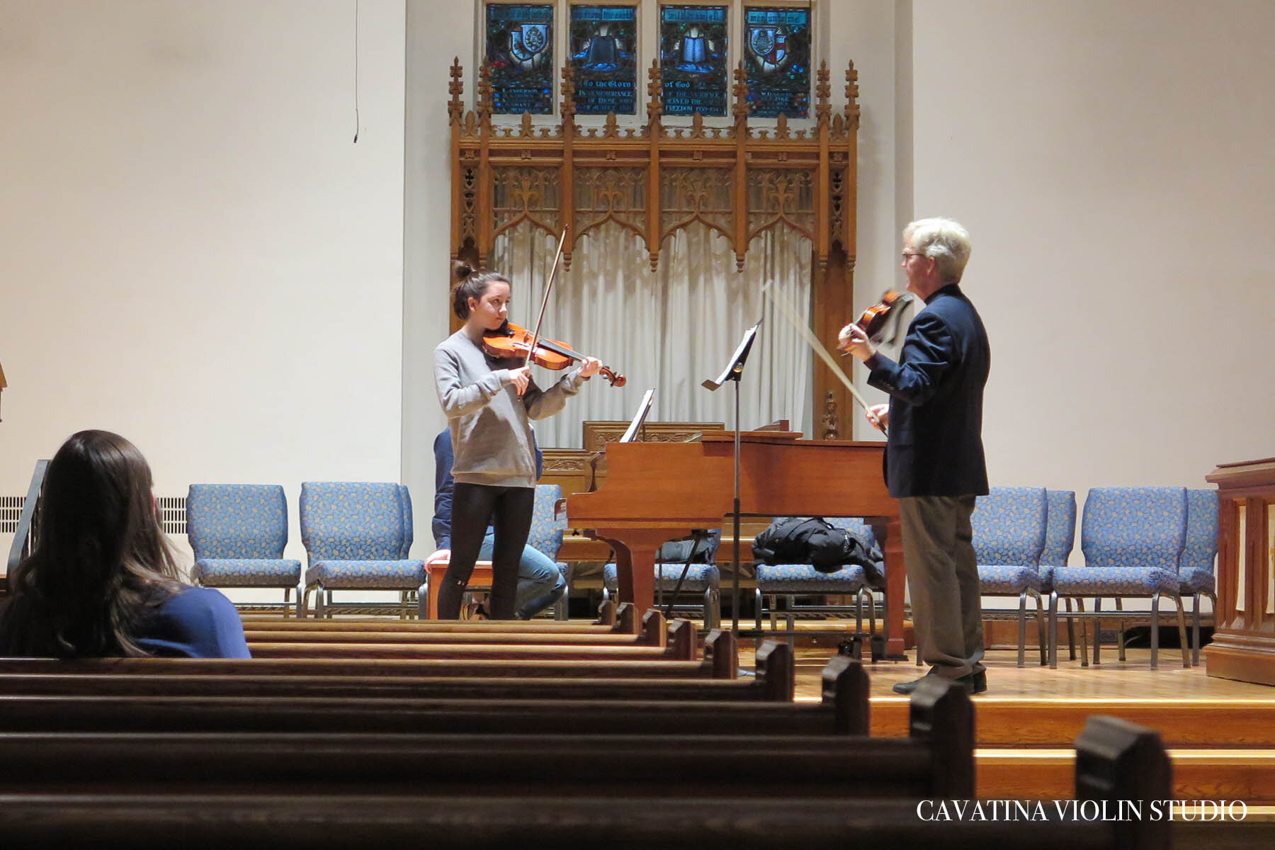 Cavatina Violin Studio Guest Artist Masterclass with Mel Martin