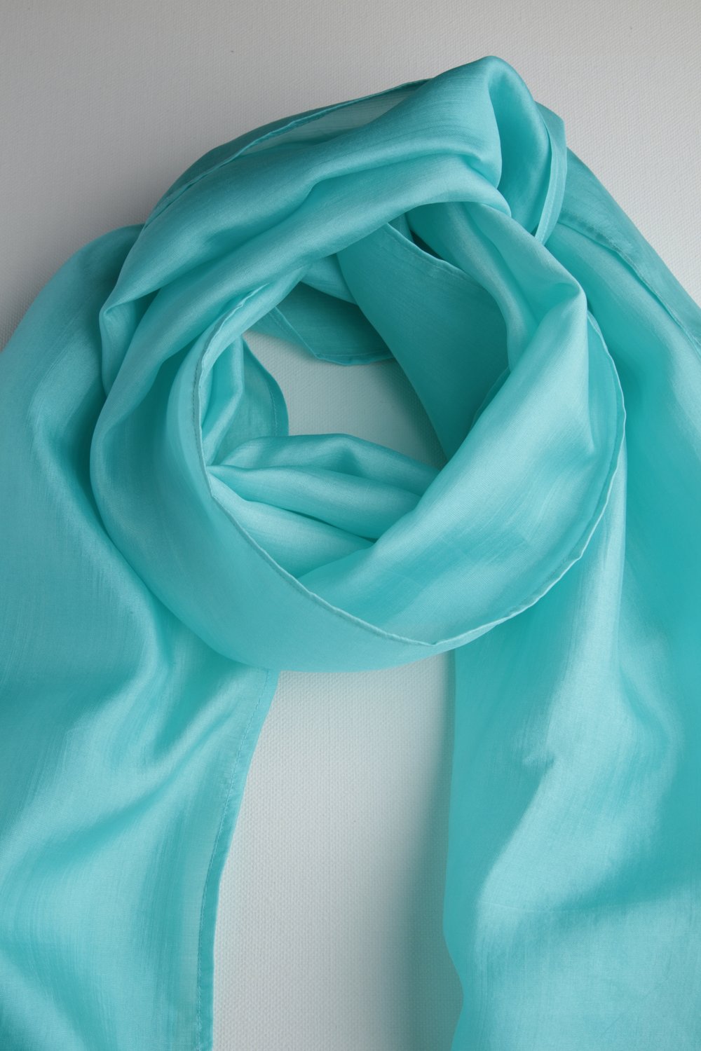 aqua scarves