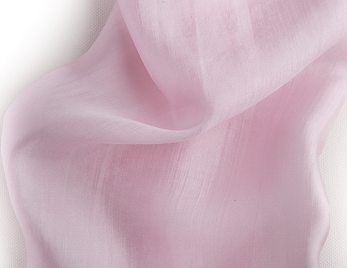 Baby Pink Silk Scarf