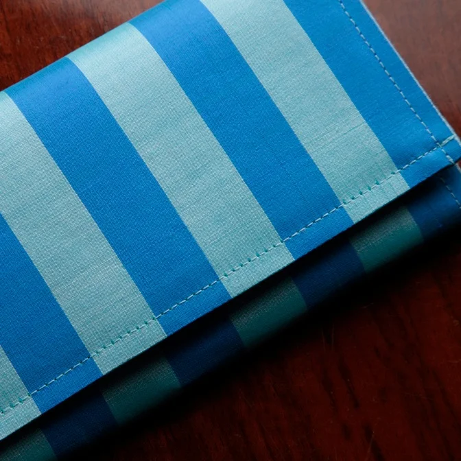 Large Wallet Thick Stripe