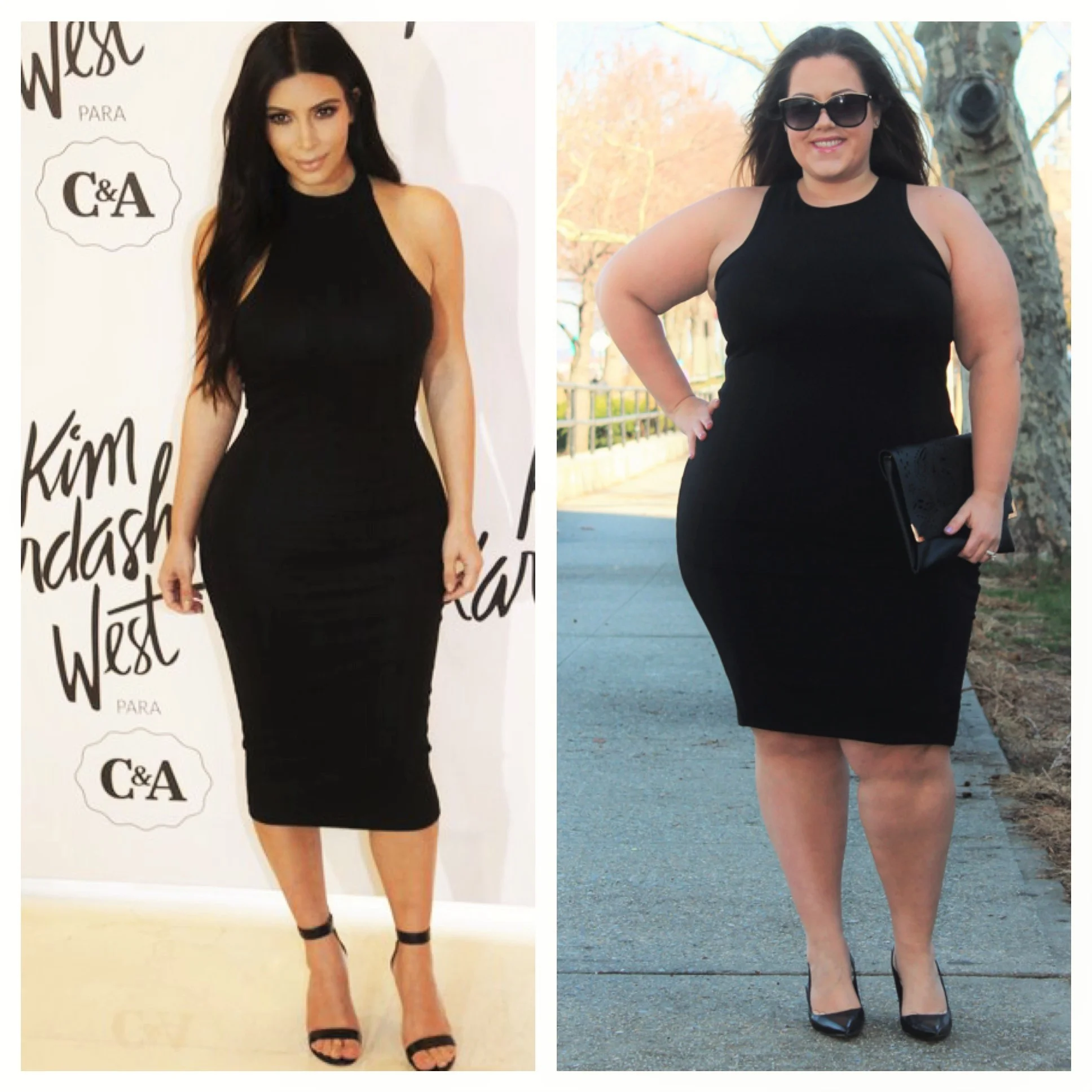Not an exact match, but for this being a $15 dress I would say not bad.