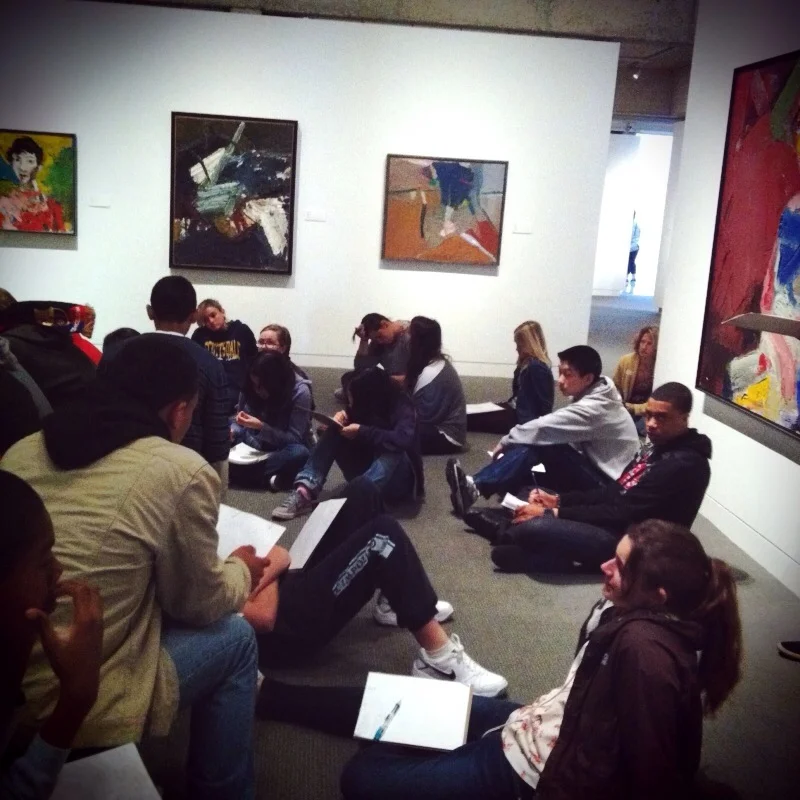 Student field trip to Oakland Museum of California