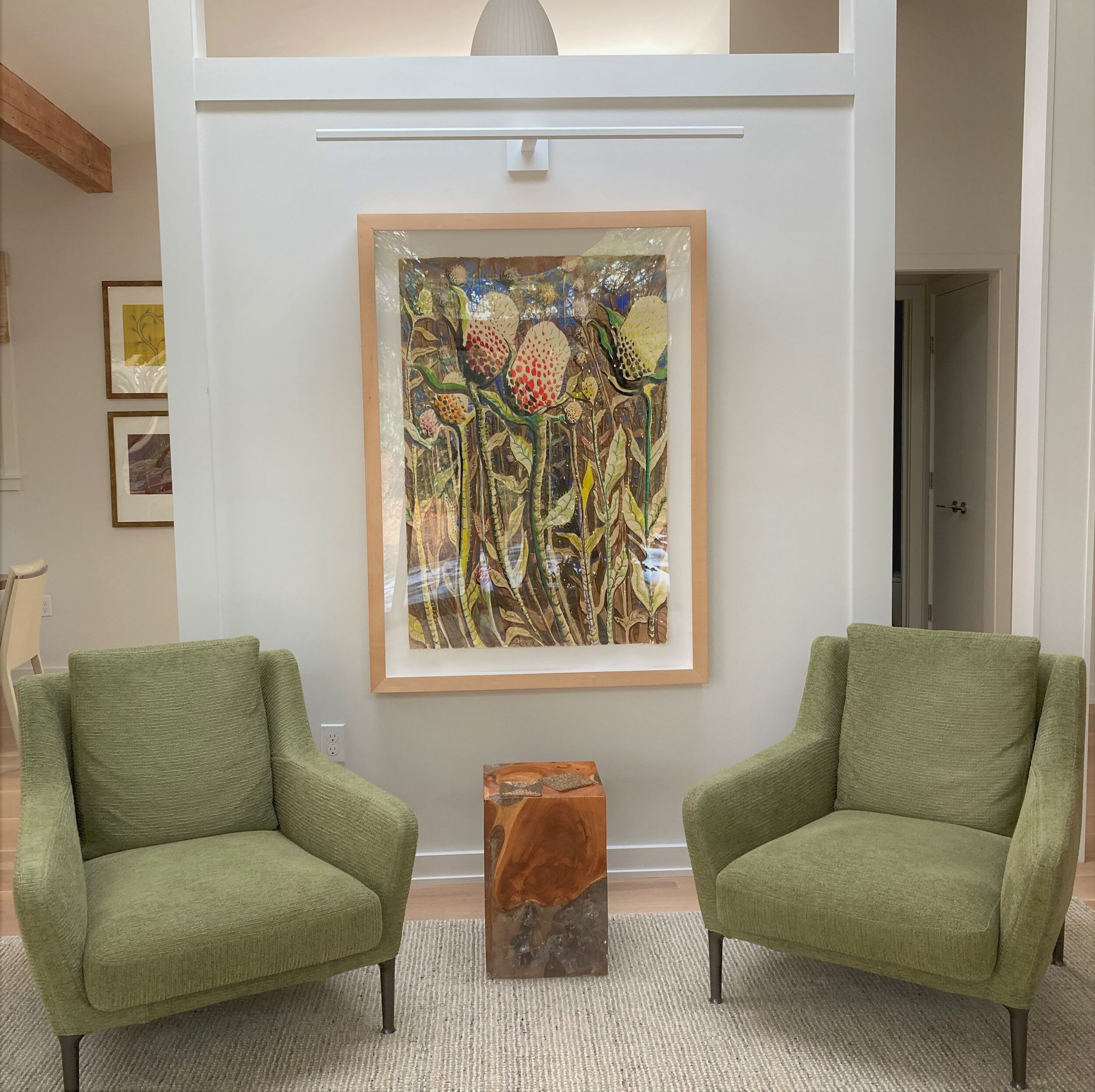 Living Room - Carol Barsha Watercolor