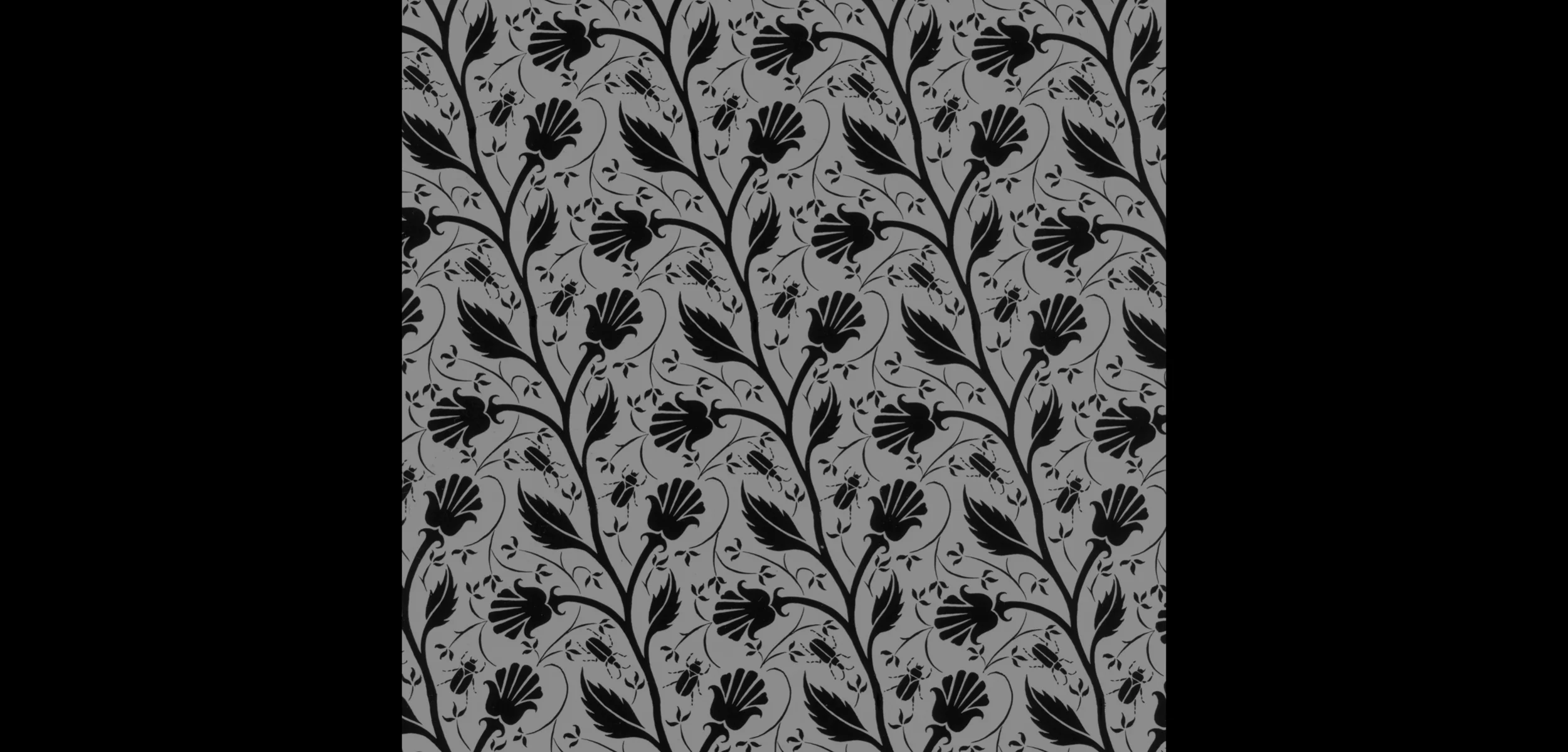 Big'n, Discipline Through Sound . Pattern for inner CD Booklet. 1996. Pen and ink. Released by Gasoline Boost Records.