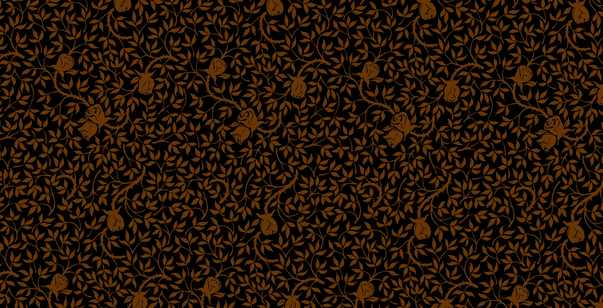 Oneiroid Psychosis, Garden of Remembrance. Inside booklet. 1999. Pen and ink. Pattern printed in metallic bronze ink. Released by Nilaihah Records.