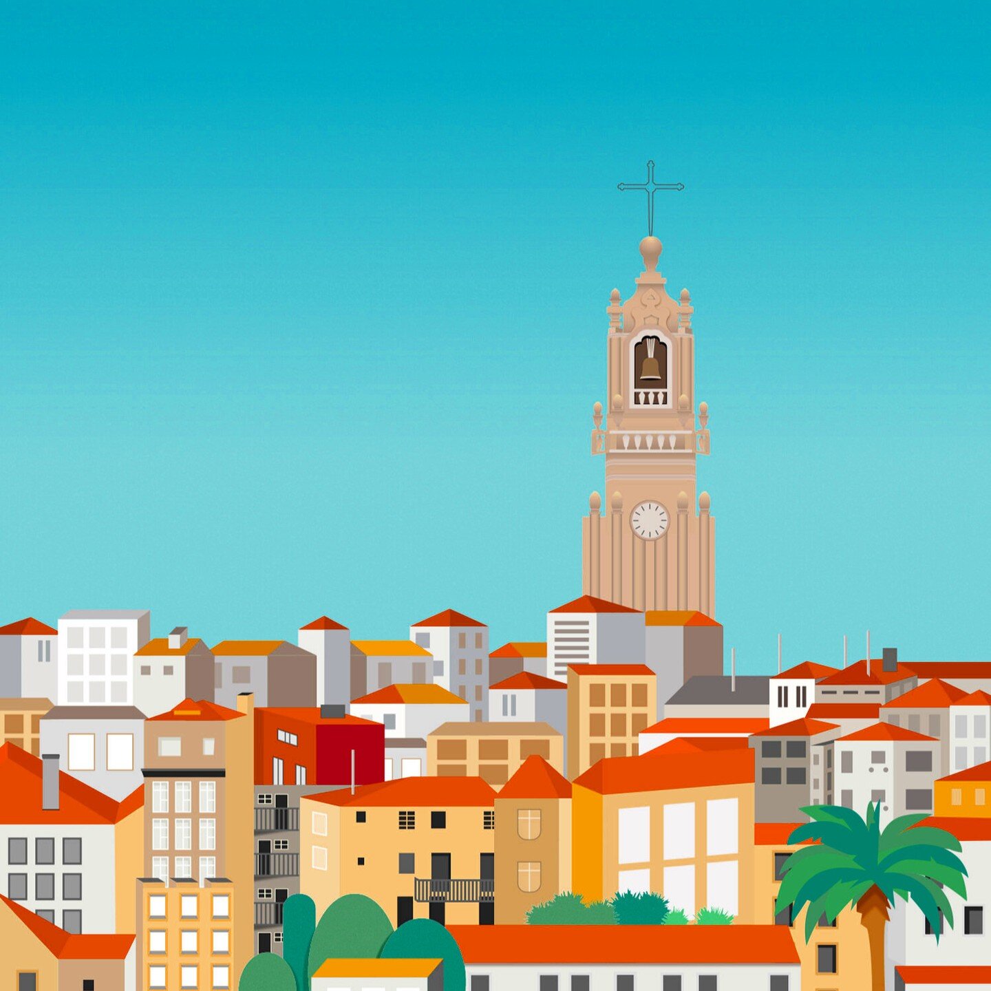 Porto, Portugal for a summer vacation? More illustration at gavitdesign.com.
🌴☀️
#churchofS&atilde;oFrancisco
#saofrancisco
#portugal
#steeple
#summertravels