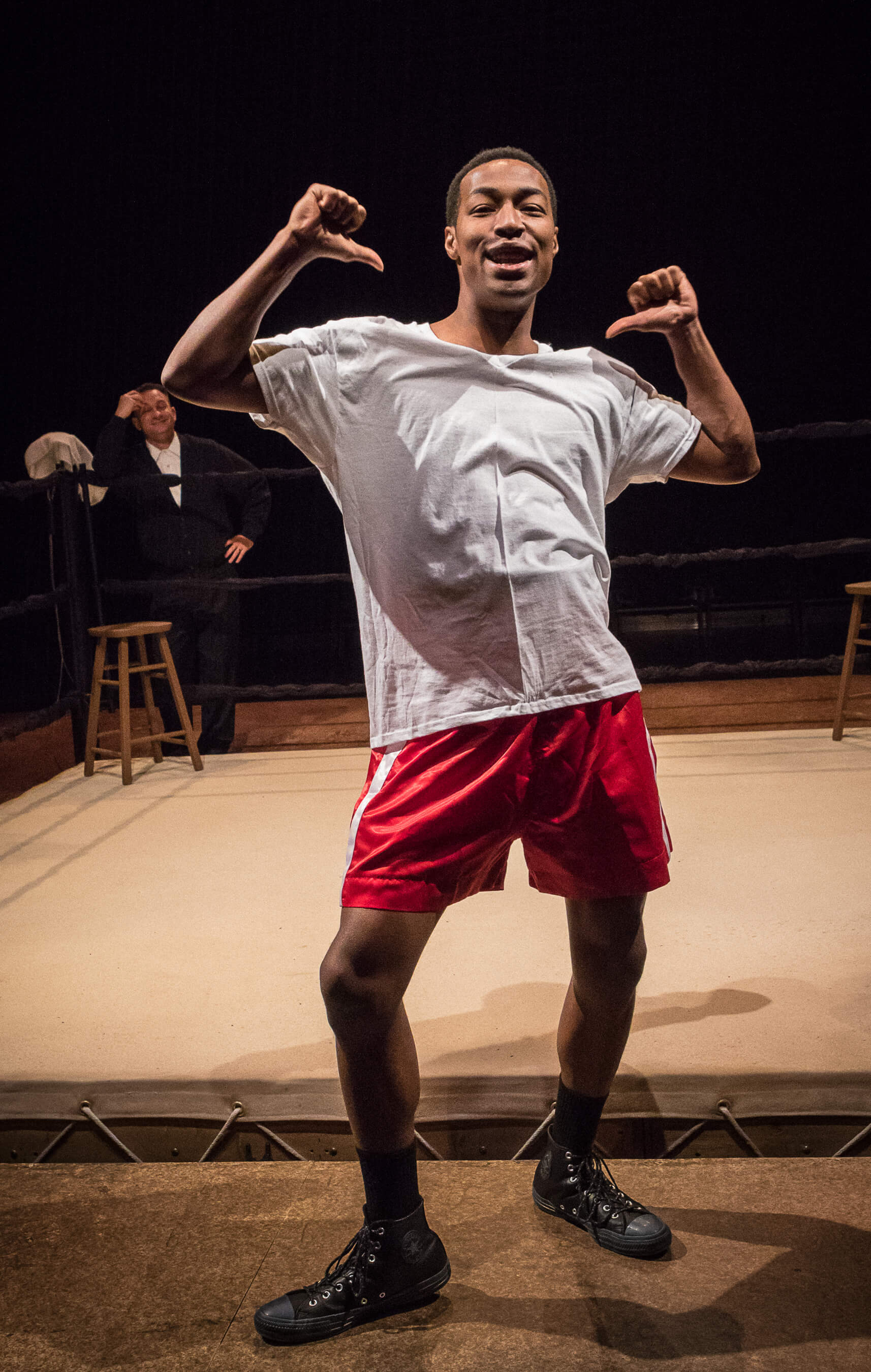 And in This Corner: Cassius Clay. Photo by Owen Carey.