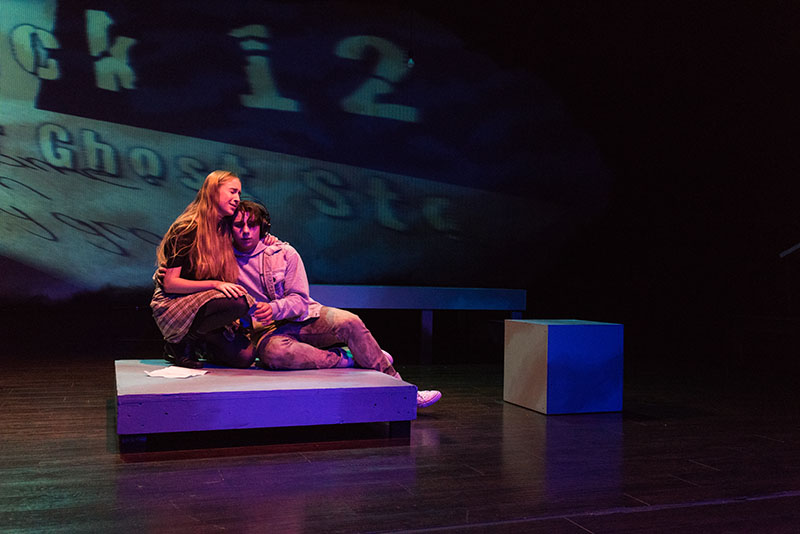 Shiver: a musical ghost story (2018). Photos by Briana Cerezo.