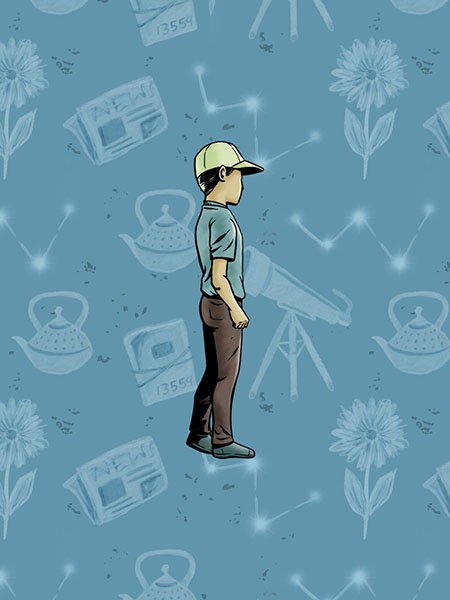 The Journal of Ben Uchida (2020) . Illustration by Taki Soma.
