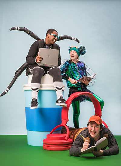 Diary of a Worm, a Spider, and a Fly (2019) . Photo by Owen Carey.