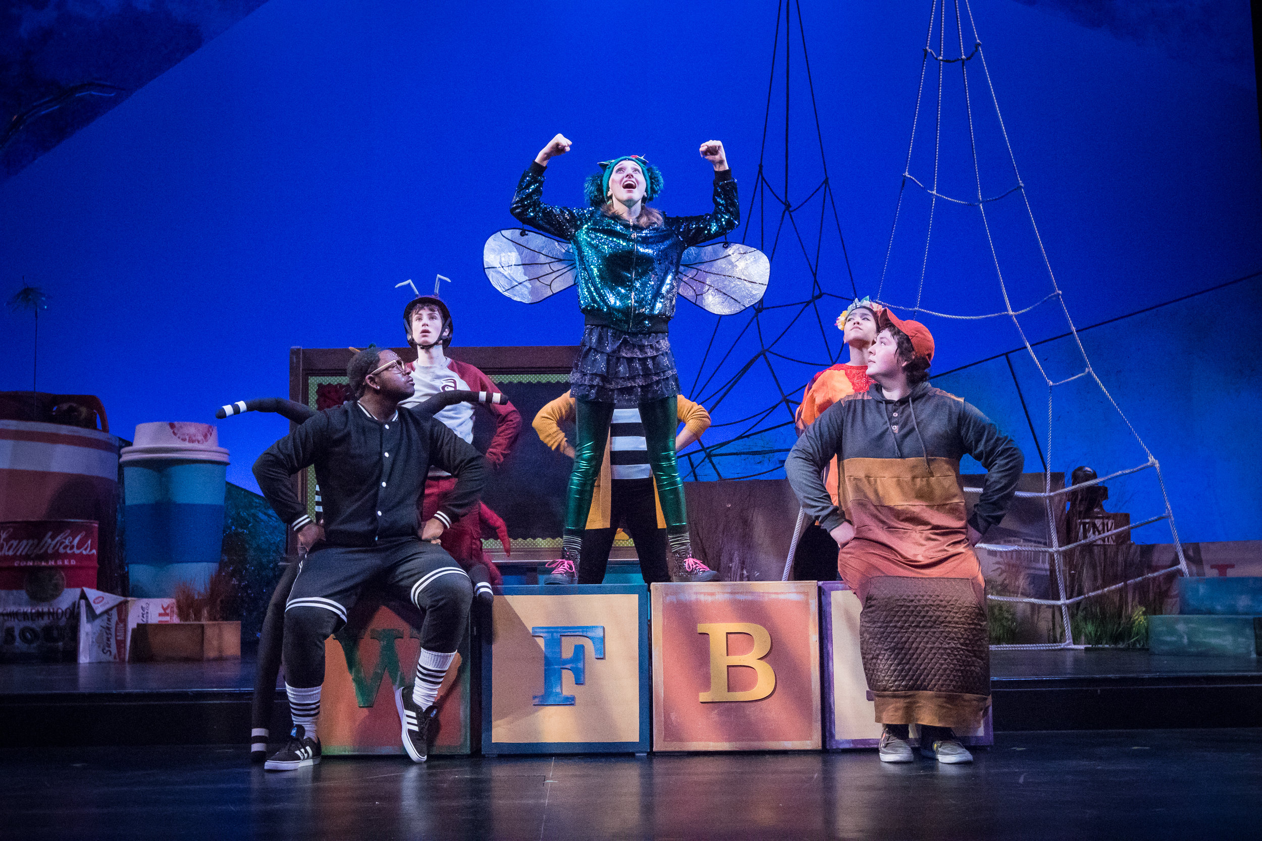 Diary of a Worm, a Spider, and a Fly (2019) . Photo by Owen Carey.