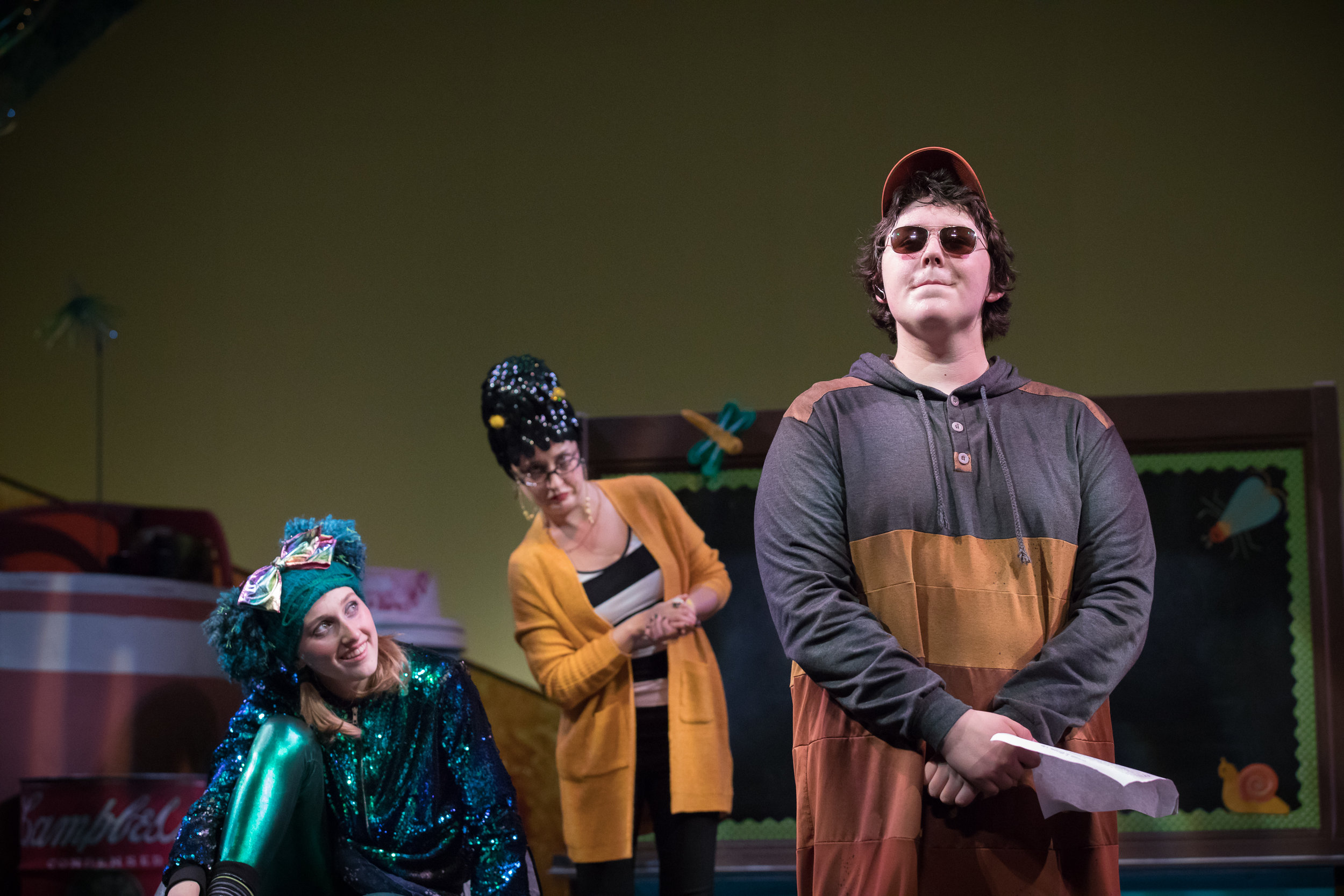 Diary of a Worm, a Spider, and a Fly (2019) . Photo by Owen Carey.