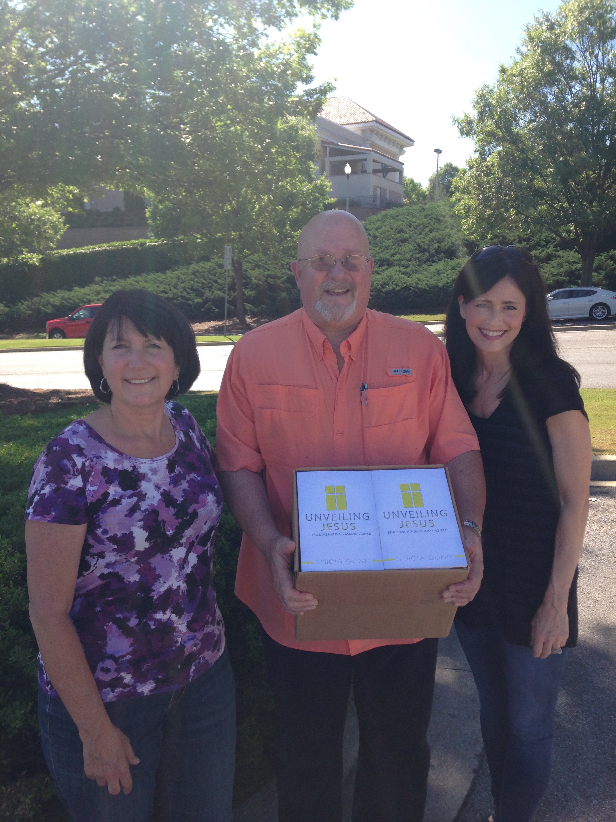 T.R. Harper, Jail Ministry. TR and Michelle taking more books to the inmates who are being healed by God's grace!