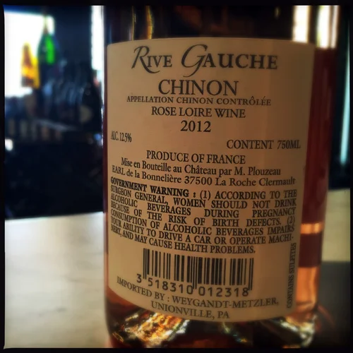 M. Plouzea Chinon Rose 2012 2