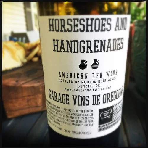 Horseshoes and Handgrenades Back
