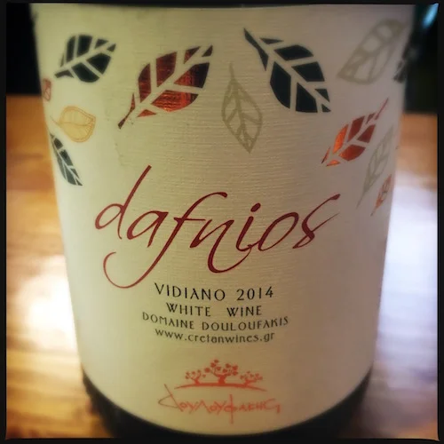 Domaine Douloufakis Dafnios Vidiano 2014