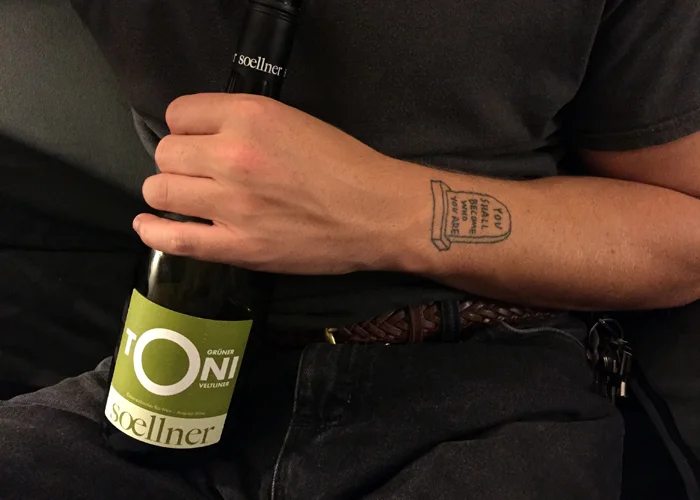 Toni Soellner gruner veltliner 2015, Wagram, Austria