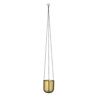 Brass Hanging Planter