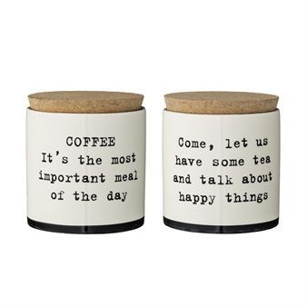 Jar w/ Cork Lid