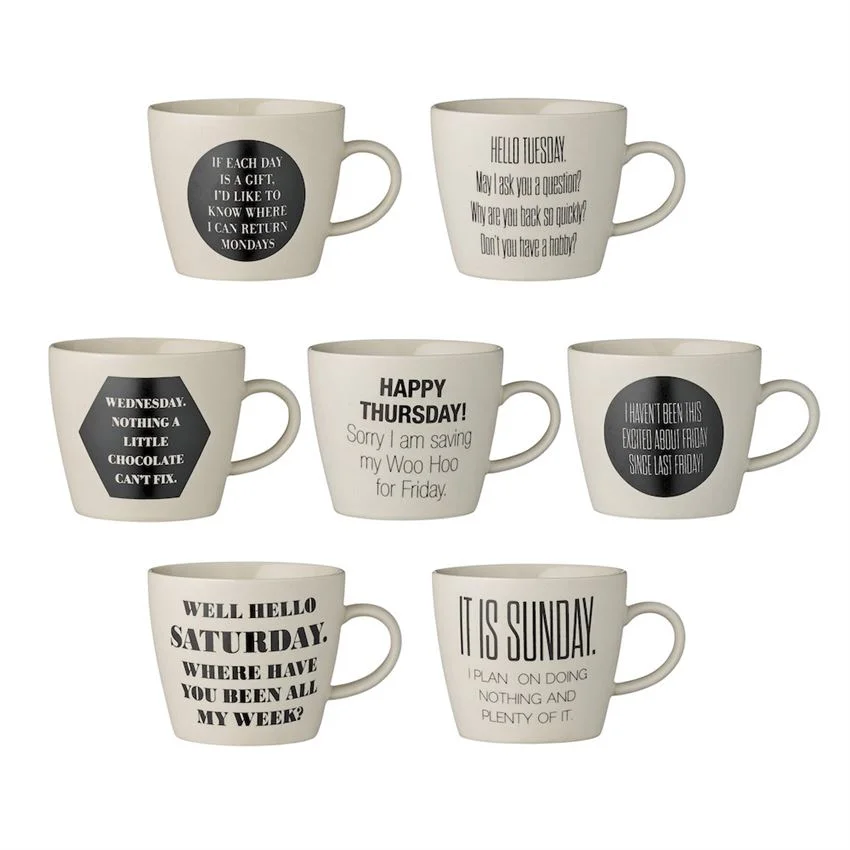 Days of Week Mug