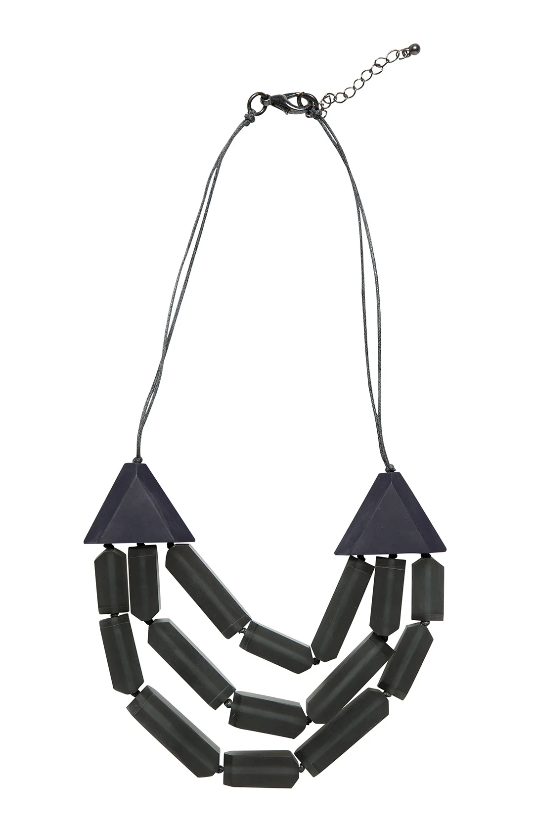 3 Row Bar Necklace