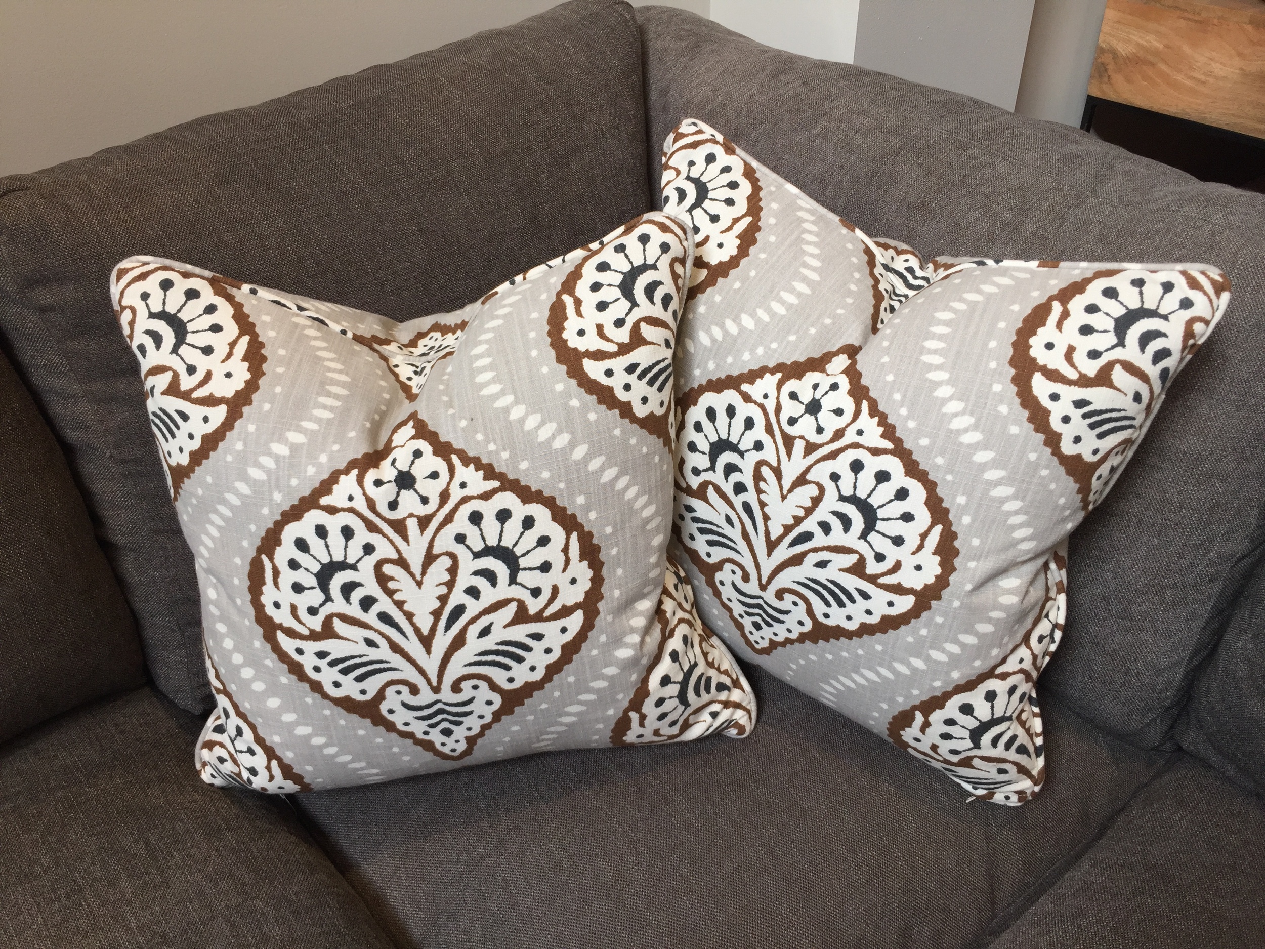  $98 each 18"x18" Down Inserts 