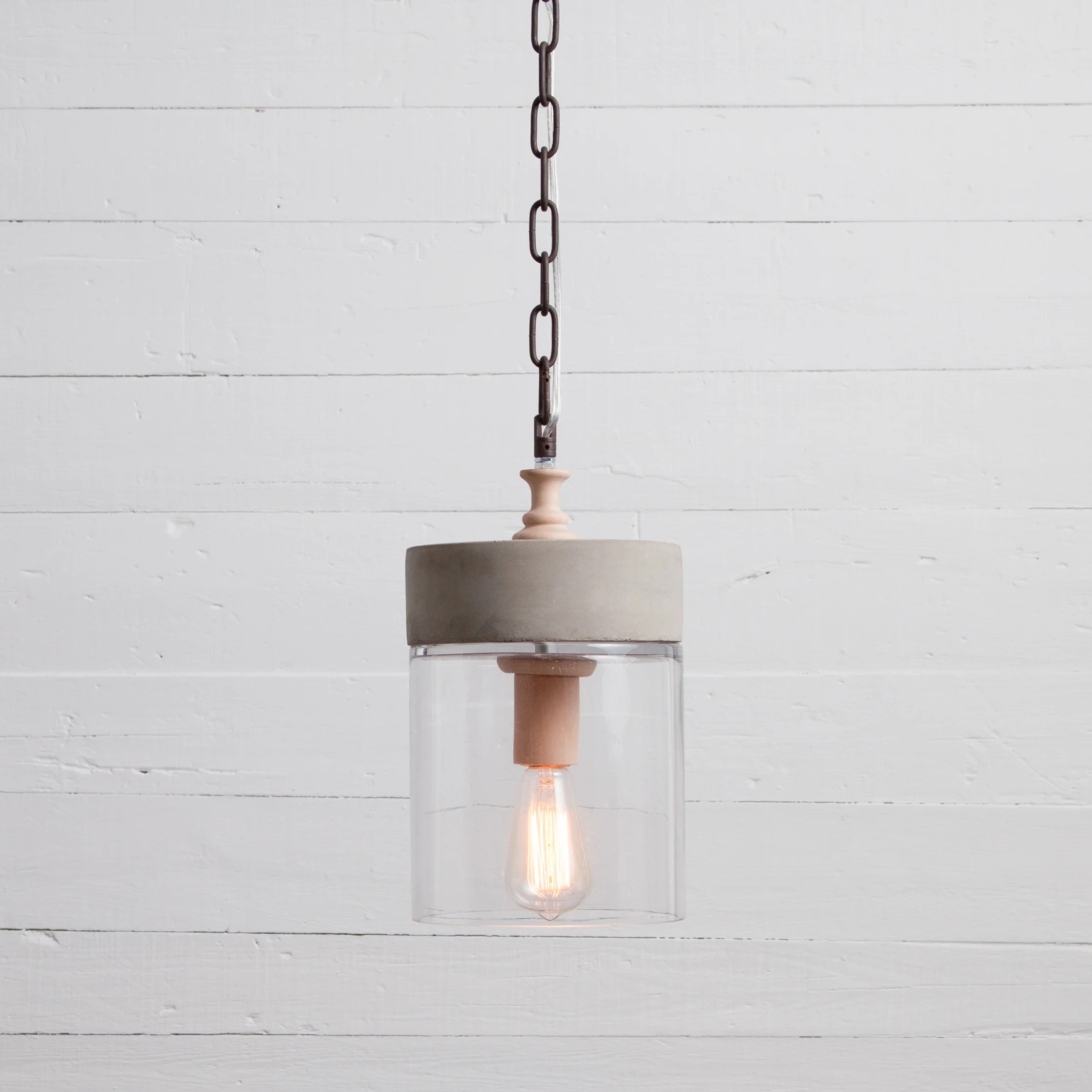 Concrete Mason Pendant