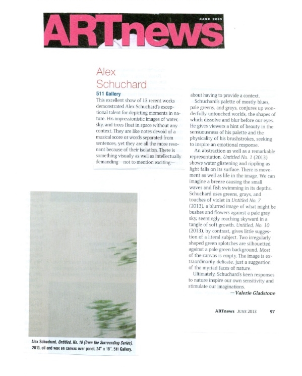 Art News Review June 2013