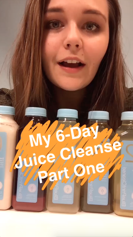 My 6-Day Juice Cleanse Part One