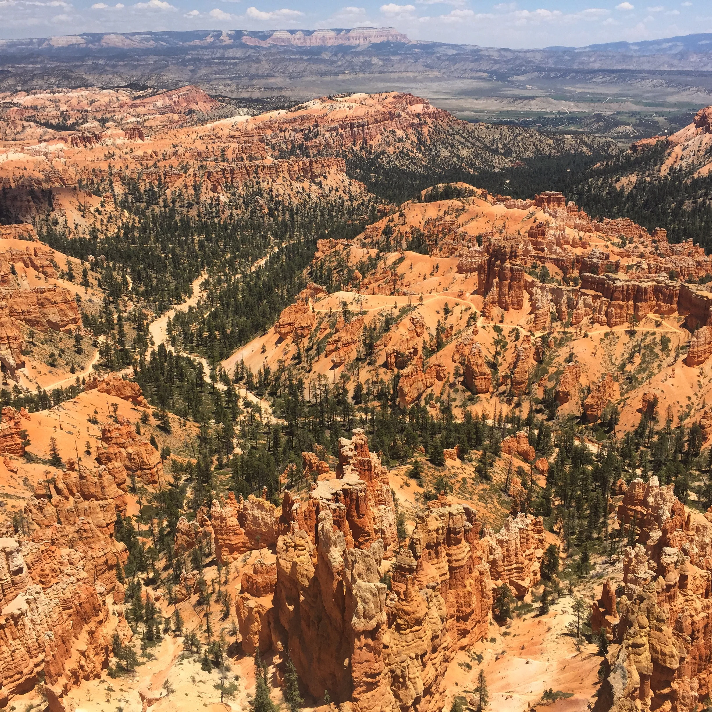 Bryce Canyon from Inspiration Point. 
