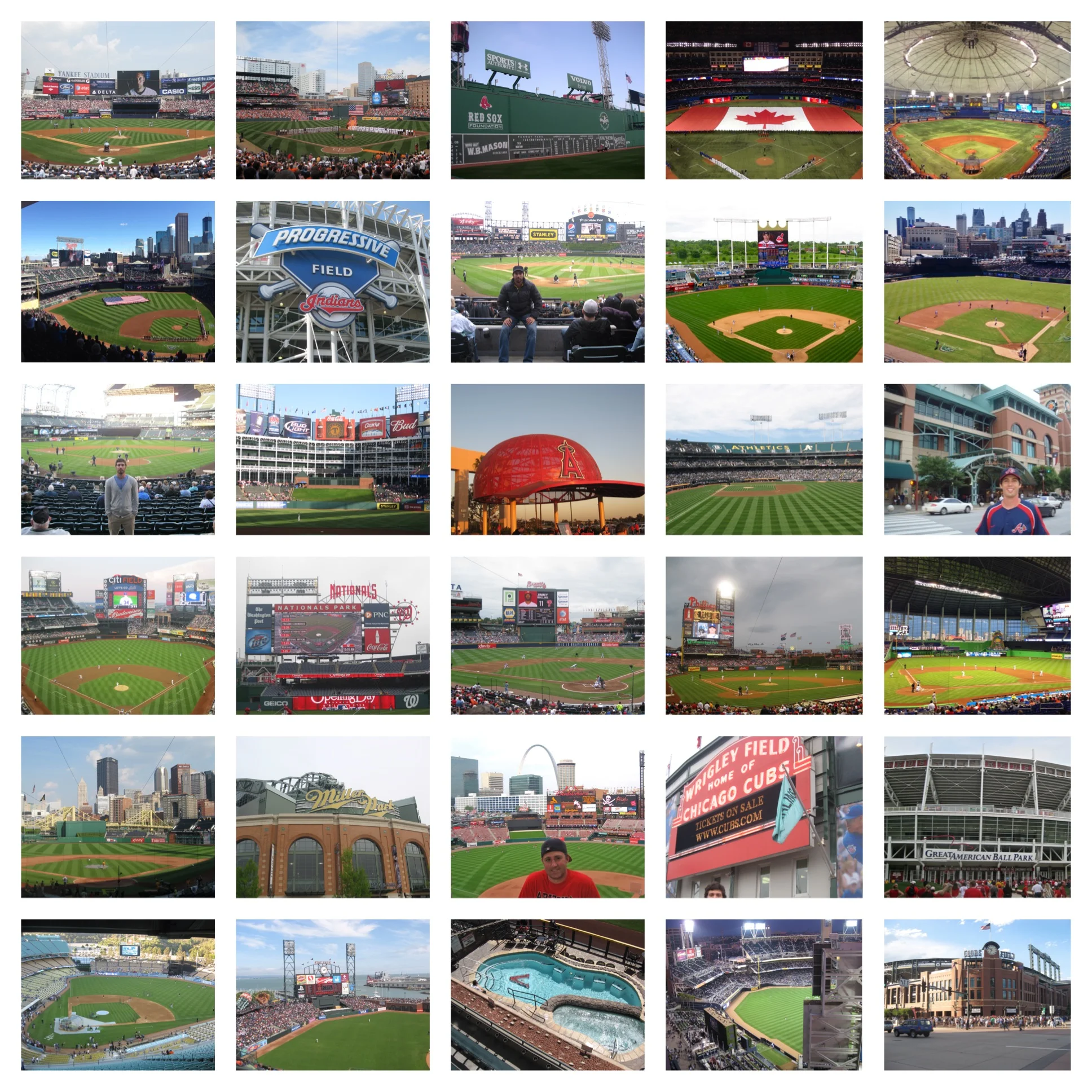 All 30 MLB Stadiums