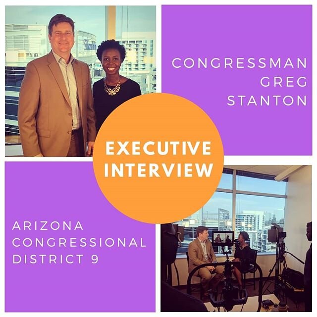 Congressman (and former Mayor of Phoenix) Greg Stanton sat down with us for an Executive Interview! We talked about career paths and the mindsets needed to overcome obstacles.