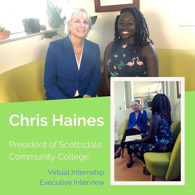 Ever consider becoming a college dean or adjunct professor? Before becoming Interim President of Scottsdale Community College, Chris Haines was both. In her Virtual Internship you will learn what it takes to climb the ladder and become a leader in th