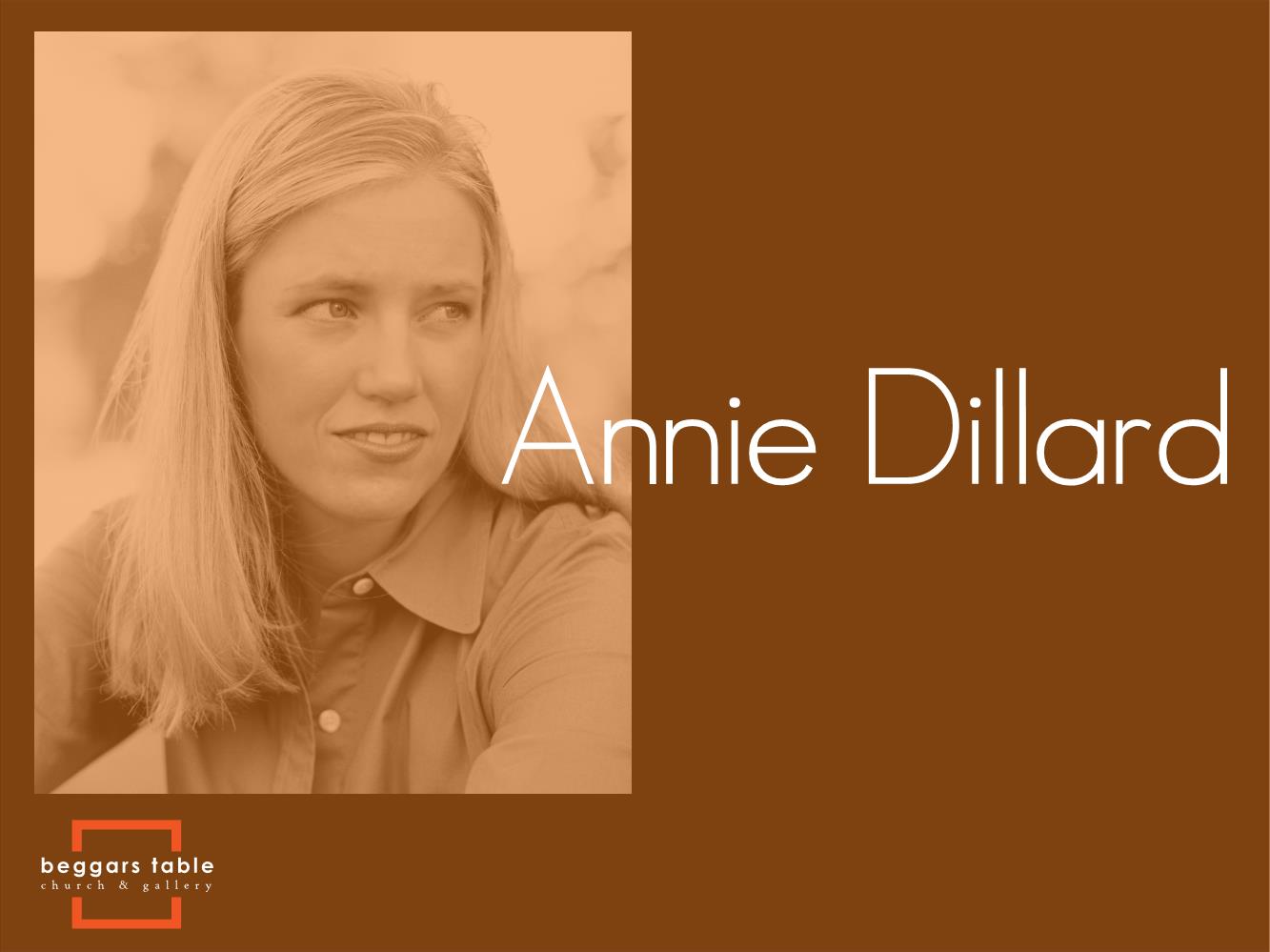 BT Influence - Annie Dillard