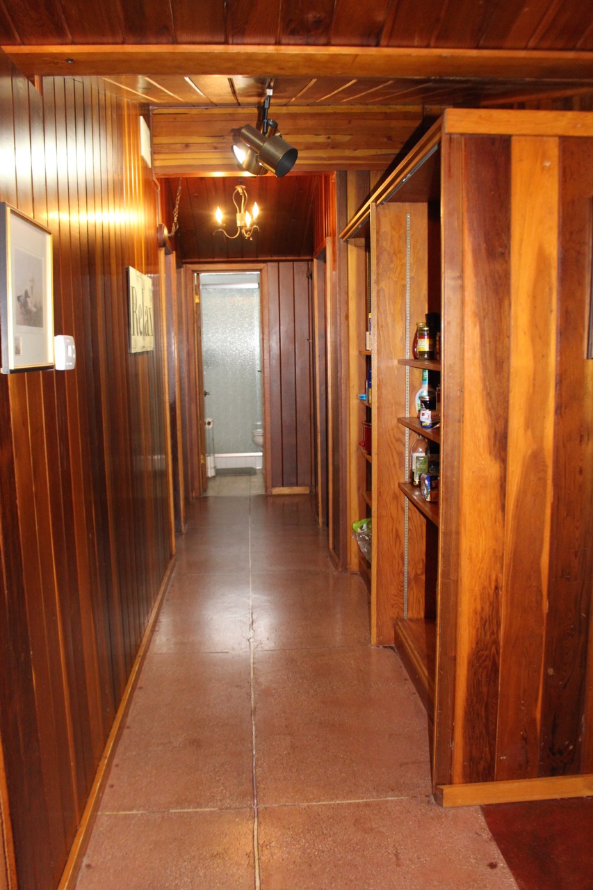 O'Ryan House Wood Paneled Hallway