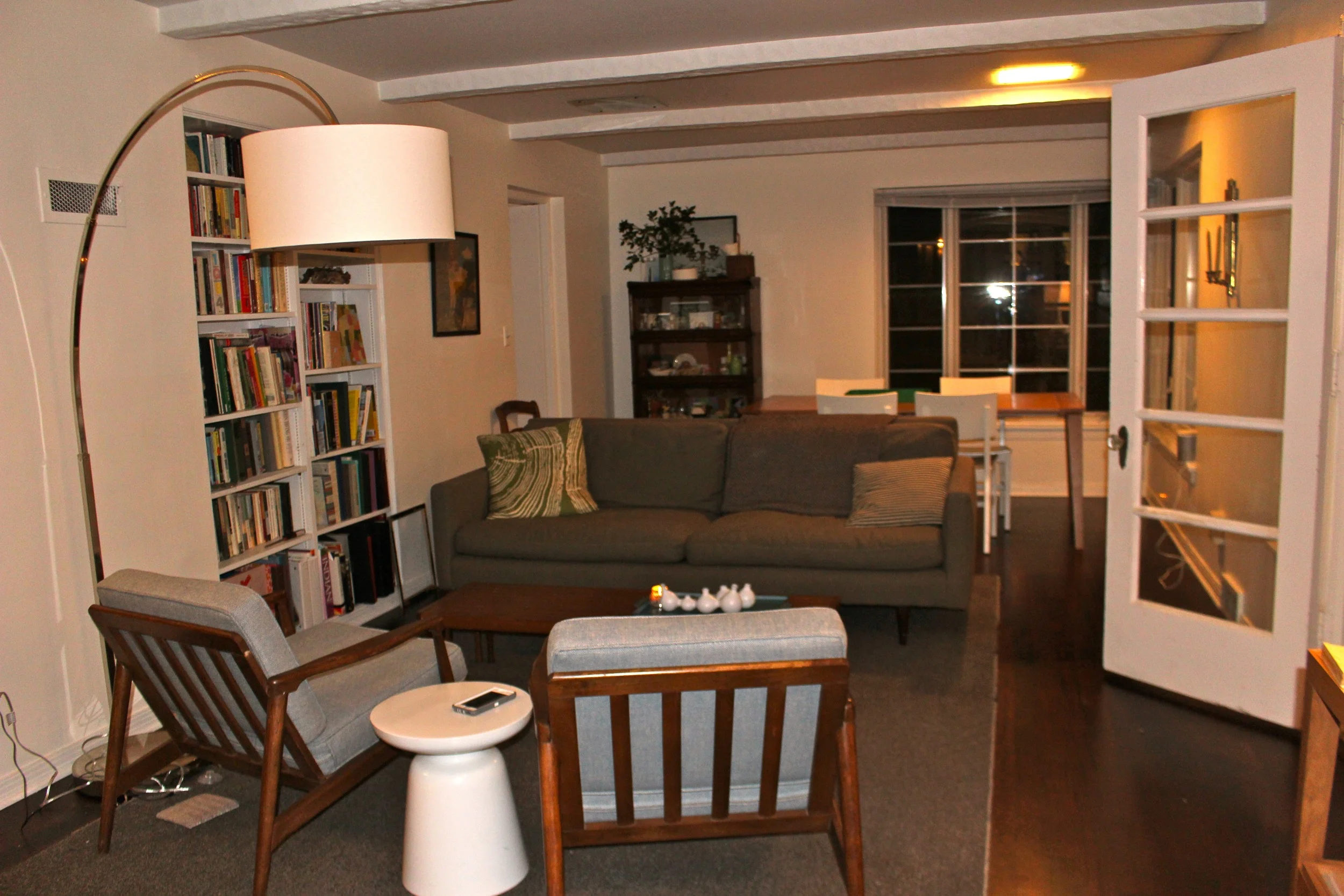 Warm and inviting living room