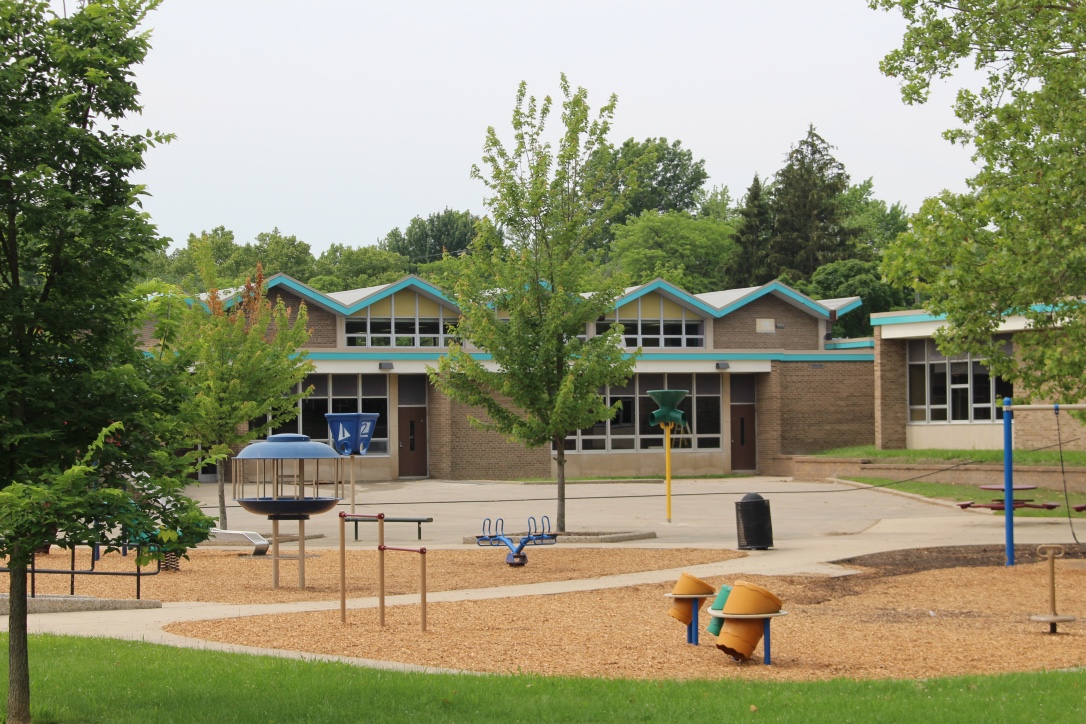 Shawnee Park Elementary School originally by Roger Allen Associates. Now Grand Rapids Christian Middle School