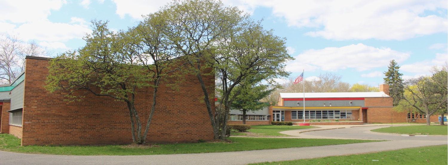 Brookside Elementary School 1954 designed by Louis Kingscott