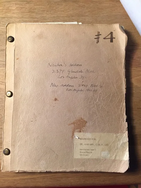 Photo of original document by Steve Romkema.