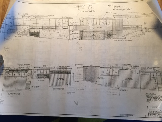 Photo of original drawings by Steve Romkema.