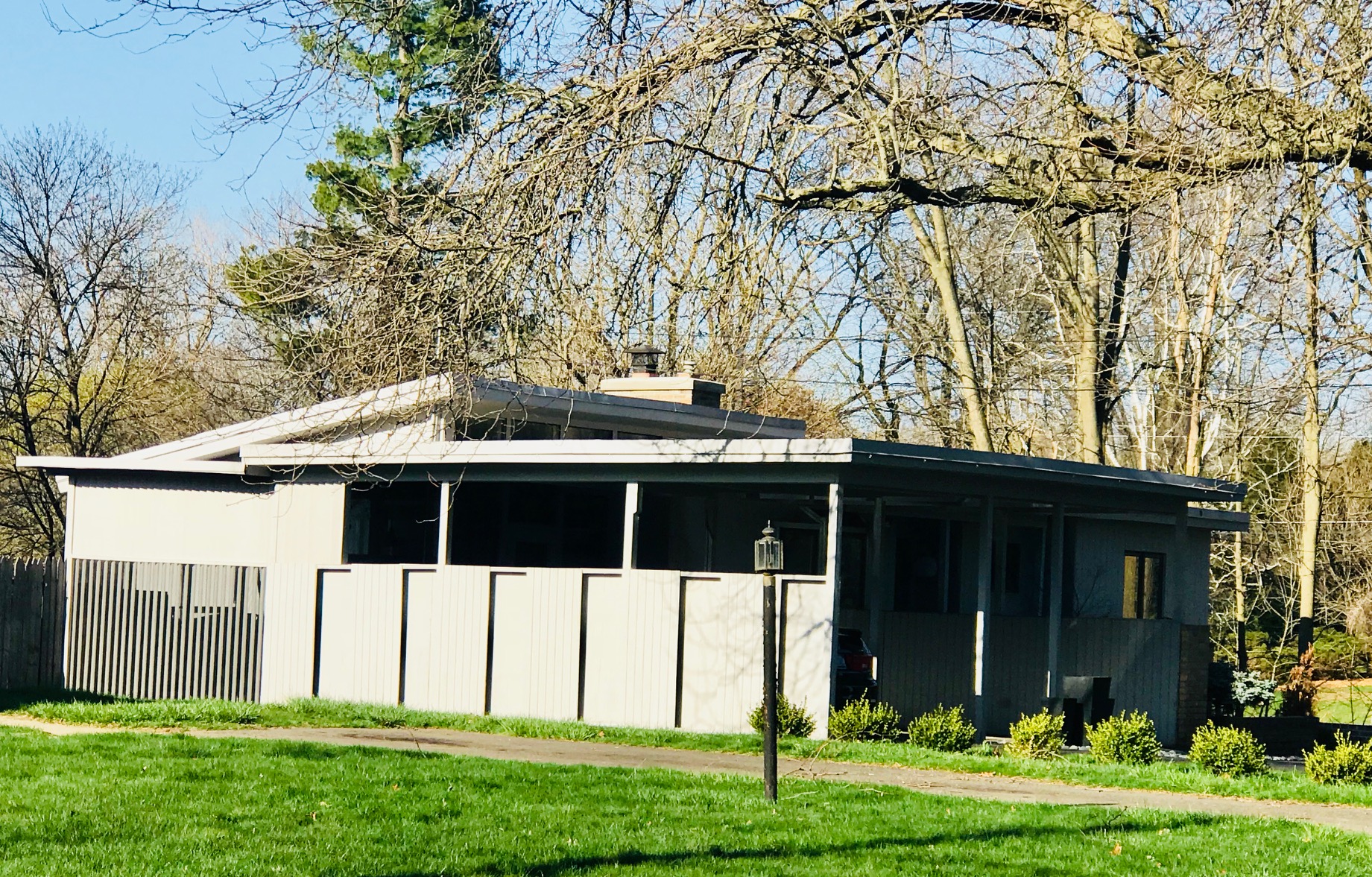 VIEW OF CARPORT AND PORCH