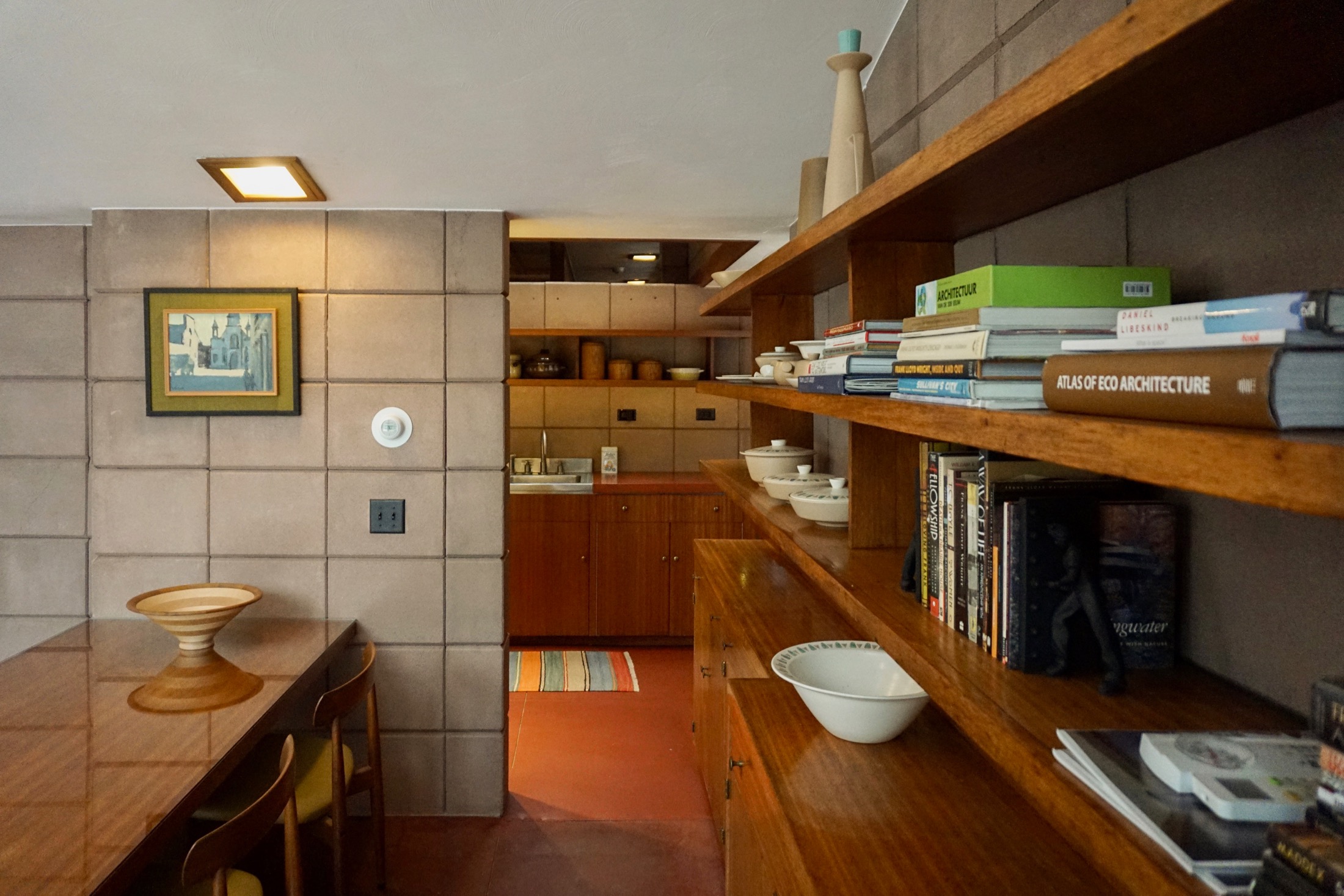 KITCHEN VIEW FROM DINING AREA