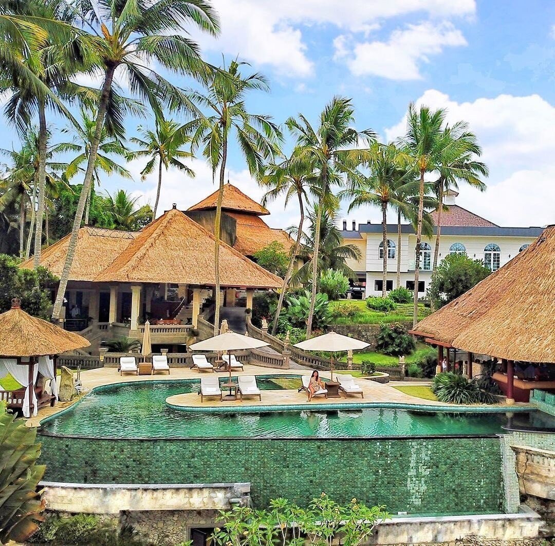 Just out of the heart of Ubud, Indonesia, nestled in the thick tangle of the Ubud Monkey Forest and boasting heartstopping views in every direction, lucky travellers will find @viceroybali #venues