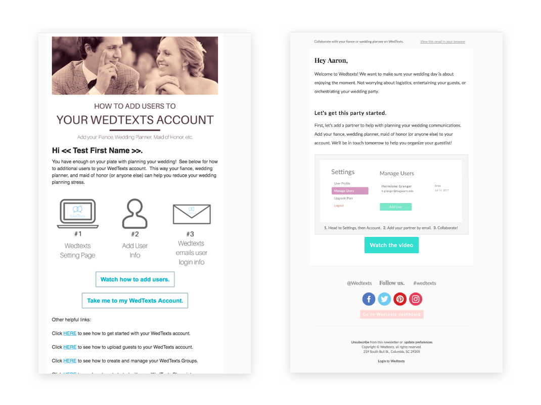 Email Styling Redesign