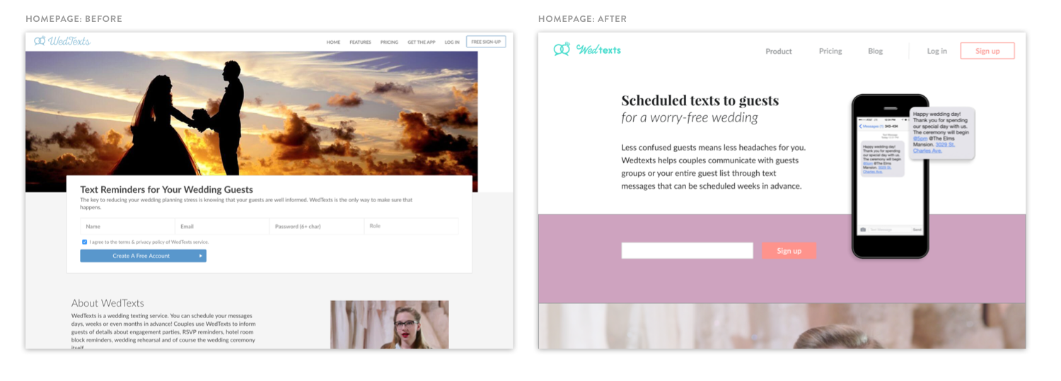 Home Page Redesign
