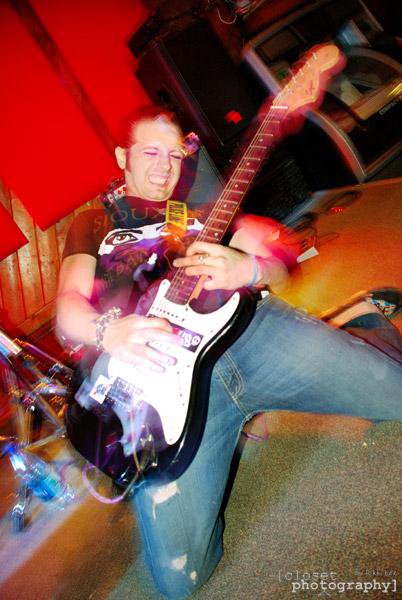 Performing in Video Nasties, 2008